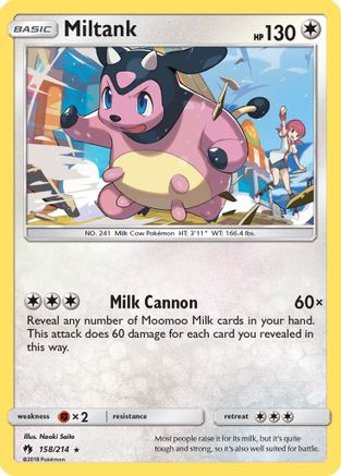 Miltank 158/214/214 - Rare