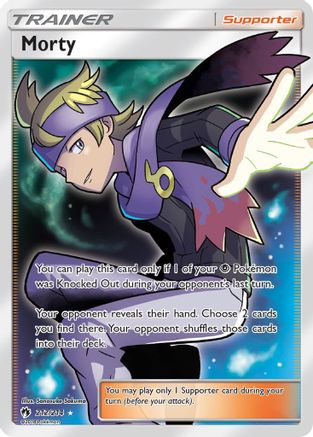 Morty (Full Art) 212/214 - Ultra Rare - Holofoil