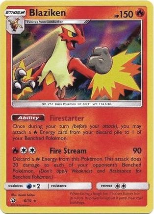 Blaziken 006/070 - Rare