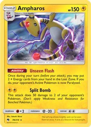 Ampharos 078/214 - Rare