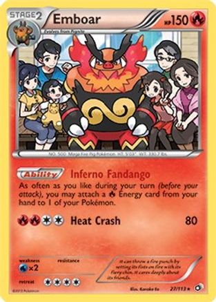 Emboar 027/113 - Rare