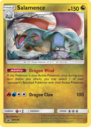 Salamence SM140/248 - Promo - Holofoil