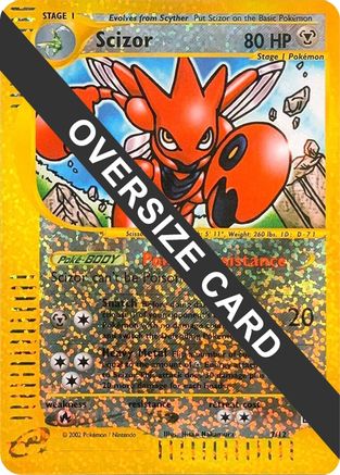 Scizor 007/12 - Promo - Reverse Holofoil
