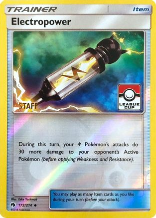 Electropower 172/214 - Promo - Reverse Holofoil