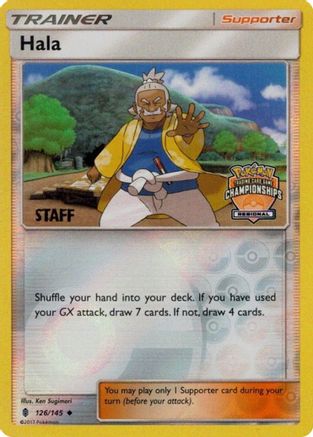 Hala 126/145 - Promo - Reverse Holofoil