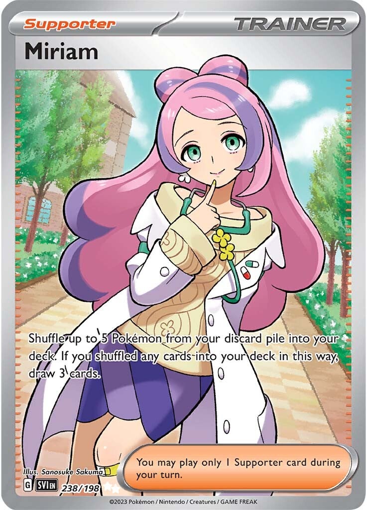 Miriam 238/198 - Ultra Rare - Holofoil