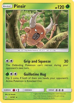 Pinsir 009/181 - Rare