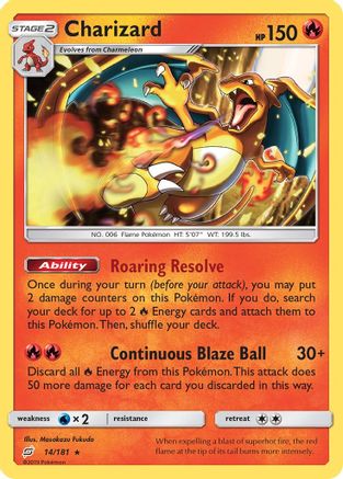 Charizard 014/181/181 - Rare