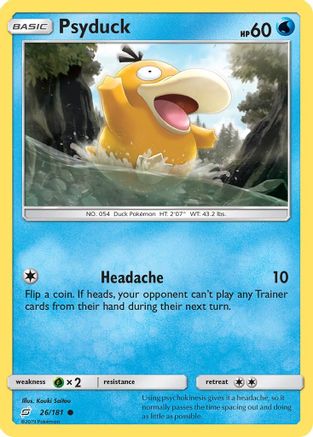 Psyduck 026/181/181 - Common
