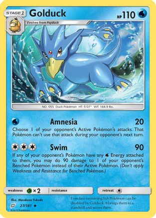 Golduck 027/181 - Uncommon