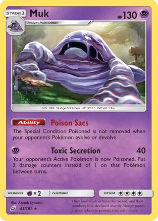 Muk 063/181 - Rare