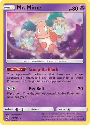 Mr. Mime 066/181/181 - Rare