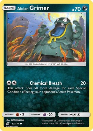 Alolan Grimer 083/181/181 - Common