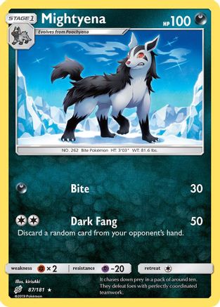 Mightyena 087/181 - Rare