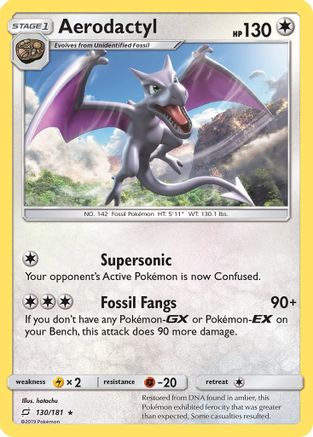 Aerodactyl 130/181/181 - Rare