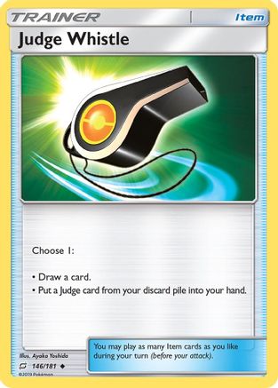 Judge Whistle 146/181/181 - Uncommon