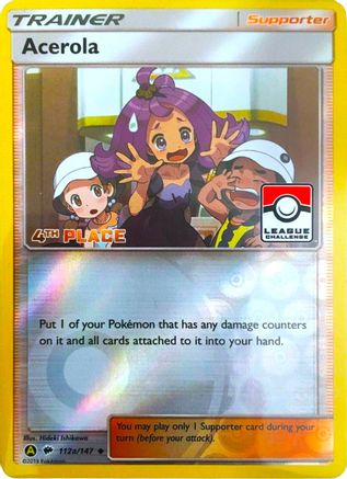 Acerola 112a/147 - Promo - Reverse Holofoil