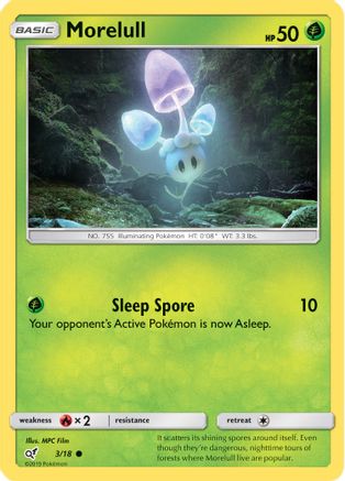 Morelull (Holo Common) 003/18/18 - Common - Holofoil