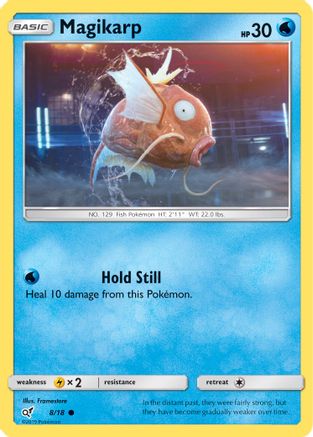 Magikarp (Holo Common) 008/18/18 - Common - Holofoil
