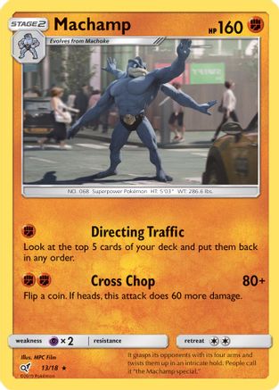 Machamp 013/18/18 - Rare - Holofoil