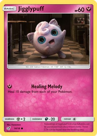 Jigglypuff (Holo Common) 014/18/18 - Common - Holofoil