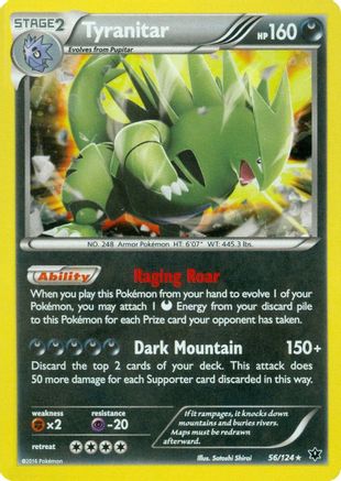 Tyranitar 056/124 - Promo - Holofoil