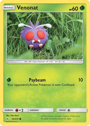 Venonat (10) 010/214/214 - Common
