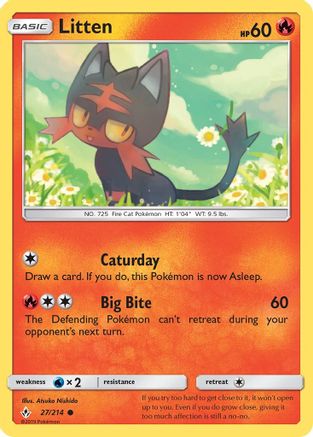 Litten (27) 027/214/214 - Common