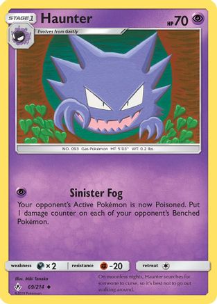 Haunter 069/214/214 - Uncommon