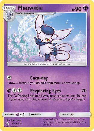 Meowstic 080/214/214 - Rare