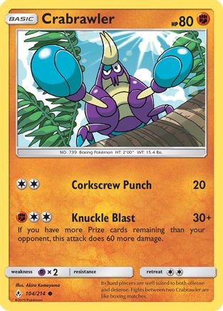 Crabrawler 104/214/214 - Common