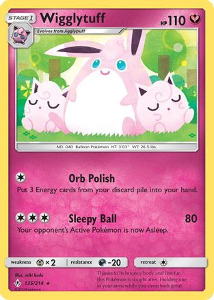 Wigglytuff 135/214/214 - Rare