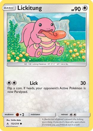 Lickitung 152/214/214 - Common