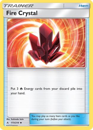 Fire Crystal 173/214/214 - Uncommon