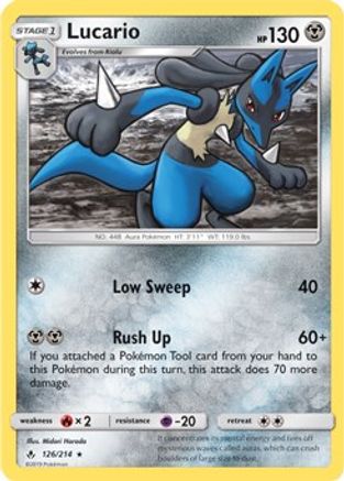 Lucario 126/214 - Rare