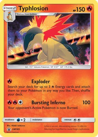 Typhlosion SM185/248 - Promo - Holofoil