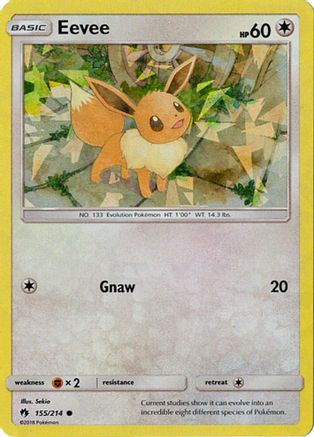 Eevee 155/214 - Common - Holofoil