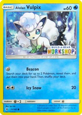 Alolan Vulpix 021/145 - Promo