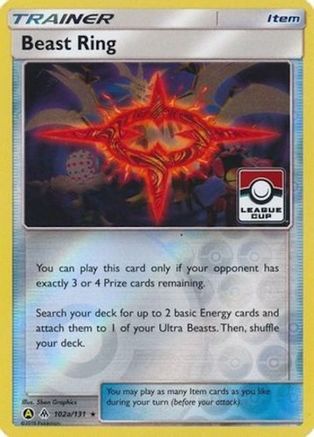 Beast Ring 102a/131/131 - Promo - Reverse Holofoil