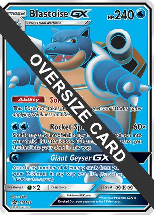 Blastoise GX SM189 - Promo - Holofoil