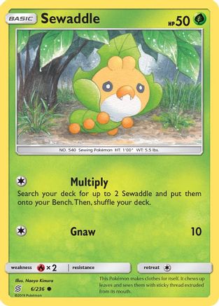 Sewaddle (6) 006/236/236 - Common