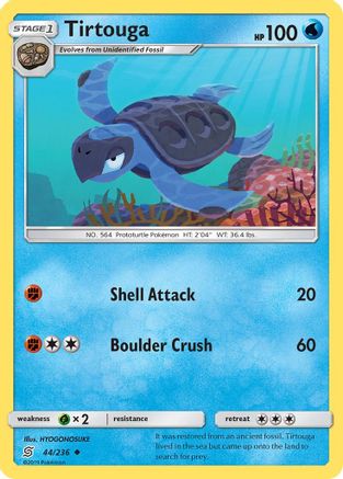 Tirtouga 044/236/236 - Uncommon