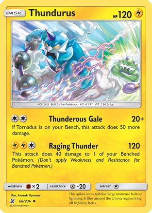 Thundurus 068/236/236 - Uncommon