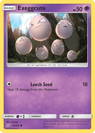 Exeggcute 073/236/236 - Common