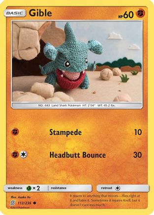 Gible 112/236/236 - Common