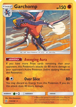 Garchomp 114/236/236 - Holo Rare - Holofoil