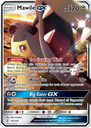 Mawile GX 141/236/236 - Ultra Rare - Holofoil