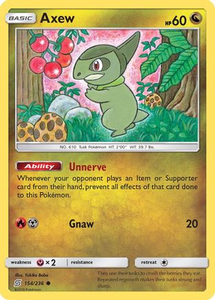 Axew 154/236/236 - Common