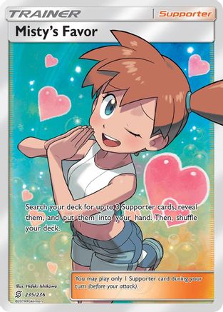 Misty's Favor (Full Art) 235/236 - Ultra Rare - Holofoil
