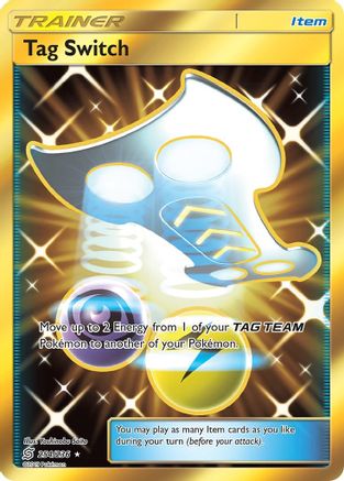 Tag Switch (Secret) 254/236 - Secret Rare - Holofoil